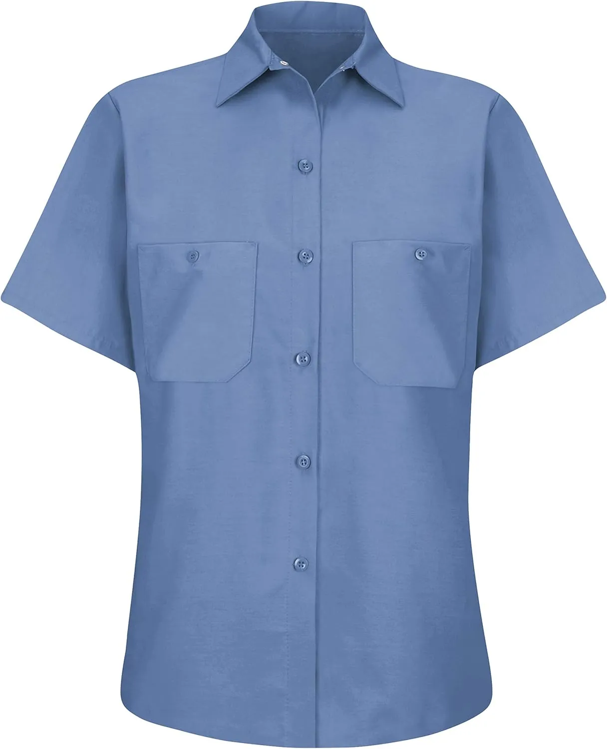 Red Kap Women's Short Sleeve Industrial Work Shirt
