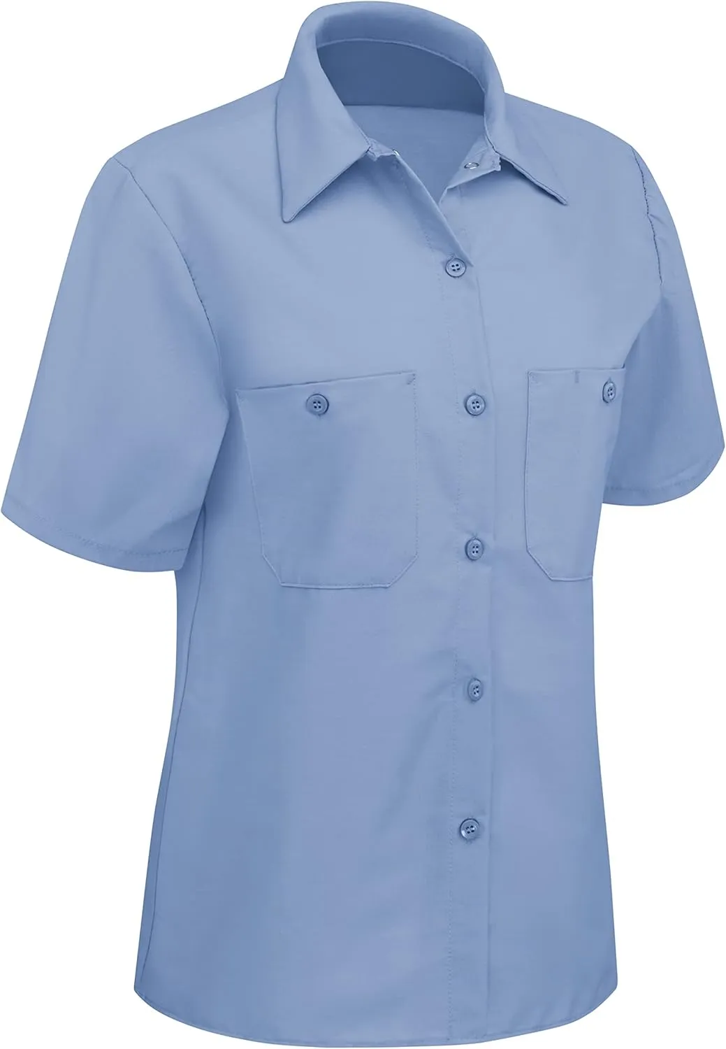 Red Kap Women's Short Sleeve Industrial Work Shirt