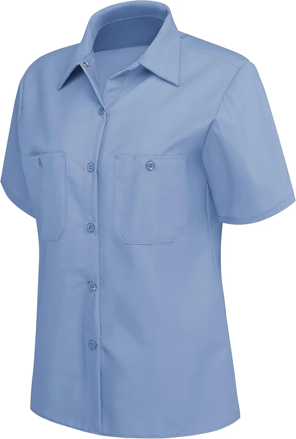 Red Kap Women's Short Sleeve Industrial Work Shirt