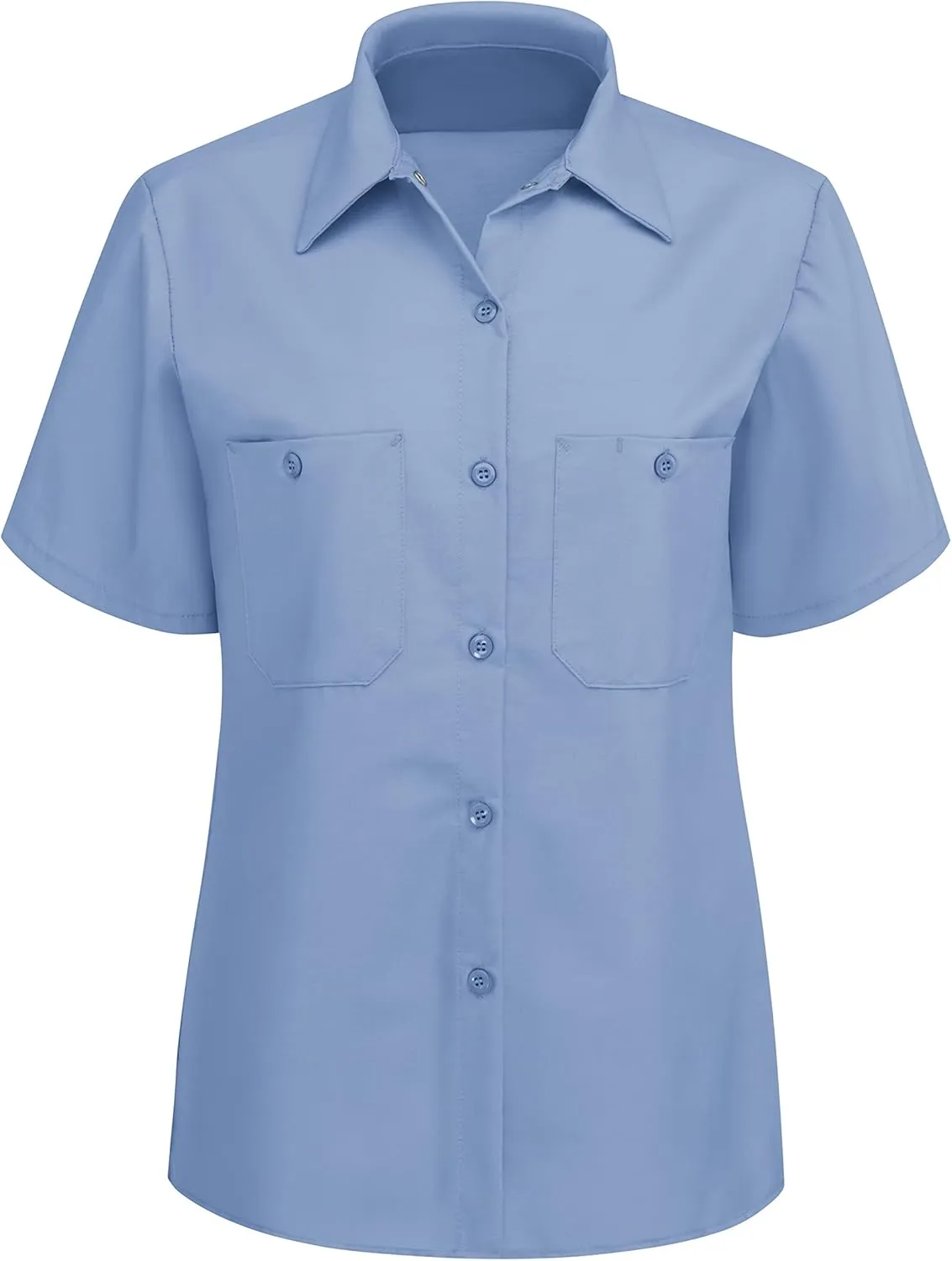 Red Kap Women's Short Sleeve Industrial Work Shirt
