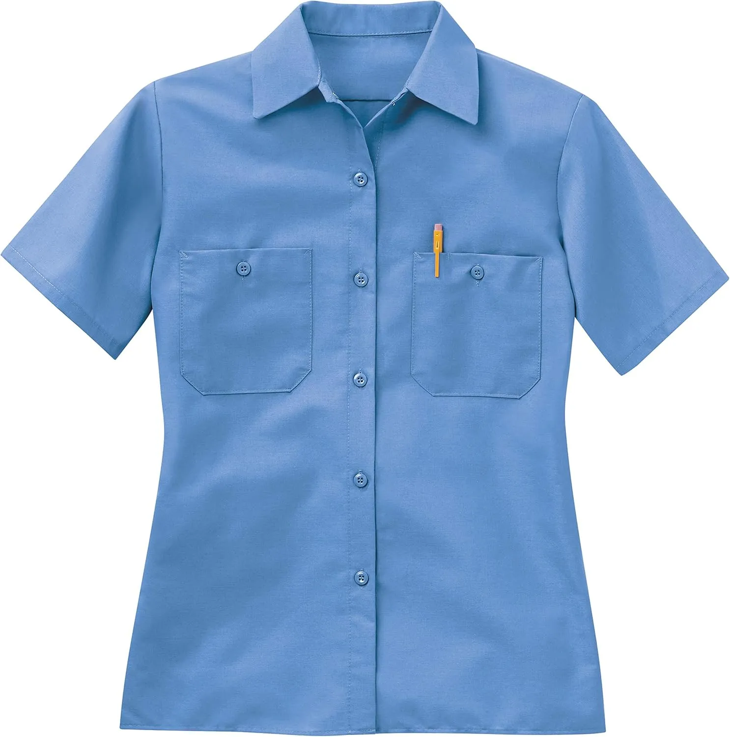 Red Kap Women's Short Sleeve Industrial Work Shirt