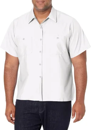 Red Kap Women's Short Sleeve Industrial Work Shirt