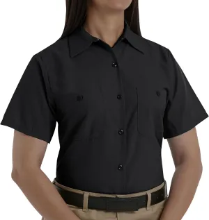 Red Kap Women's Short Sleeve Industrial Work Shirt