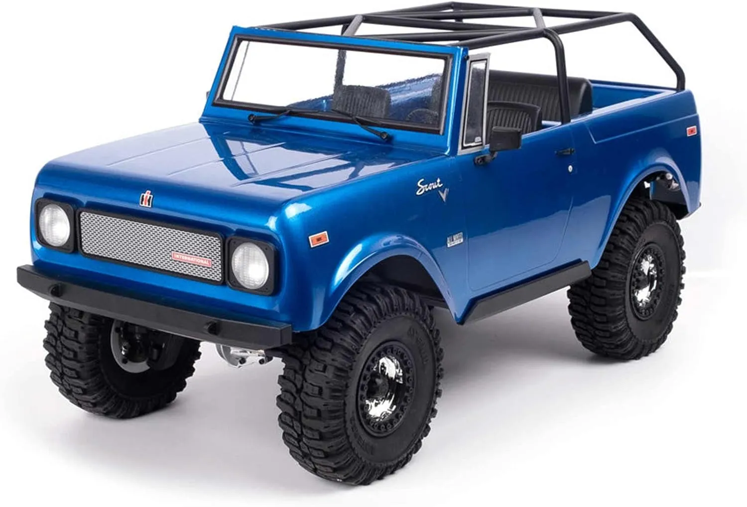 Redcat Gen9 Scout 800A 1/10 Scale Trail Truck Crawler Ready to Run - Batteries Required (Blue)