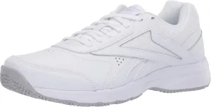 Reebok Women's Work N Cushion 4.0 Walking Shoe, White/Cold Grey/White, 8.5