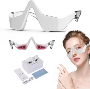 Renewa Eyelift Device, Eye Bag Remover Glasses for Remove Dark Circles, Eyelift Device Bag Remover Quickly Remove, Puffy Eyes Bags in 21 Days, Reduce Fine Lines (#A)