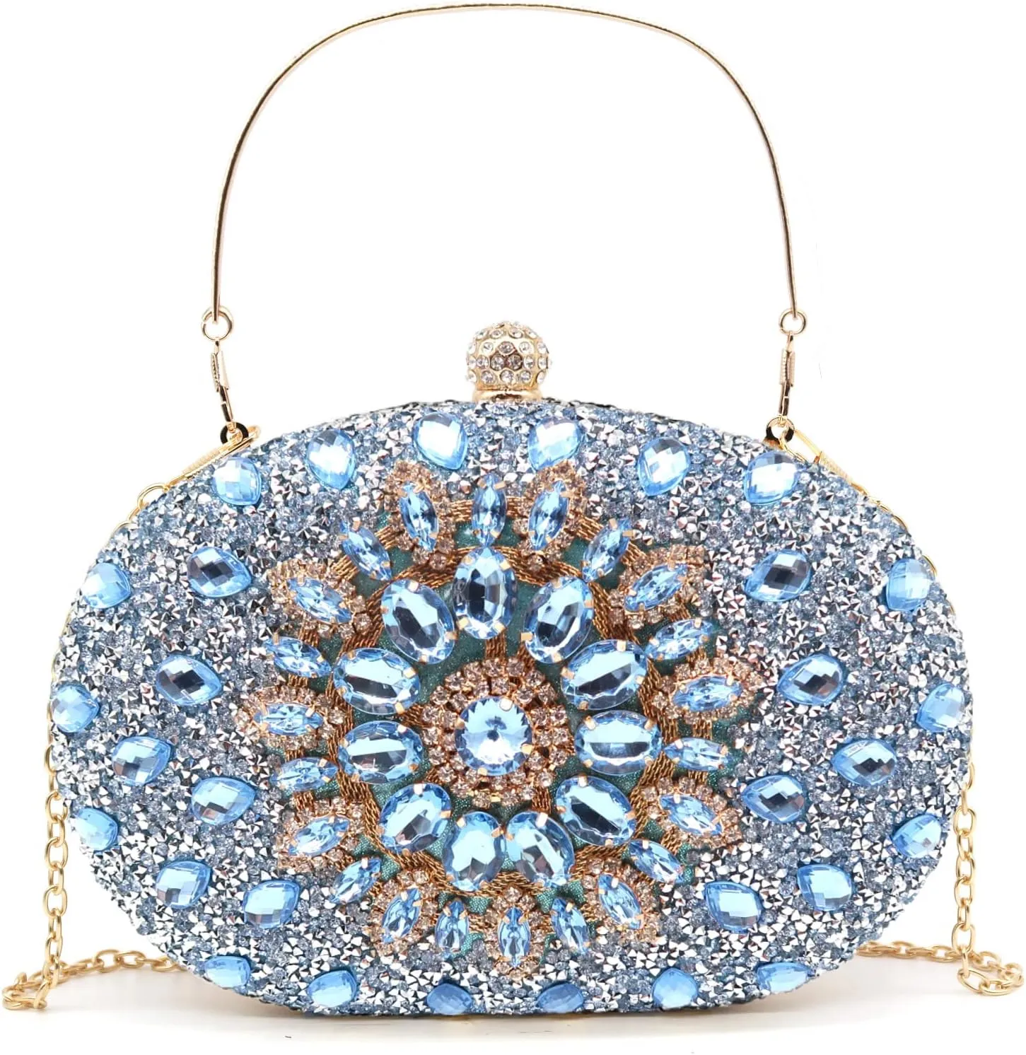 Rhinestone Evening Clutch Purses for Women Wedding Clutch Party Purse Bridal Diamonds Prom Cocktail Handbags