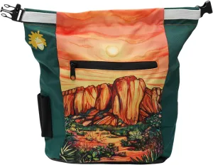 Rock Climbing Chalk Bucket | for Bouldering Gym & Outdoor Use | Durable Velcro Closure, 2 Zippered Pockets, Easy-Carry Handle