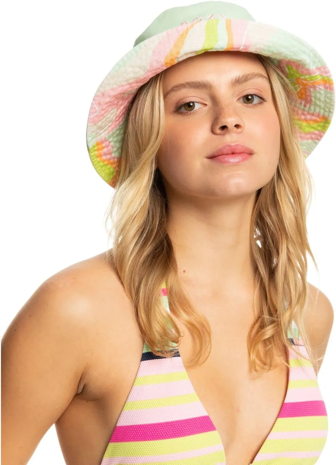 Roxy Women's Jasmine Paradise Reversible Bucket Hat