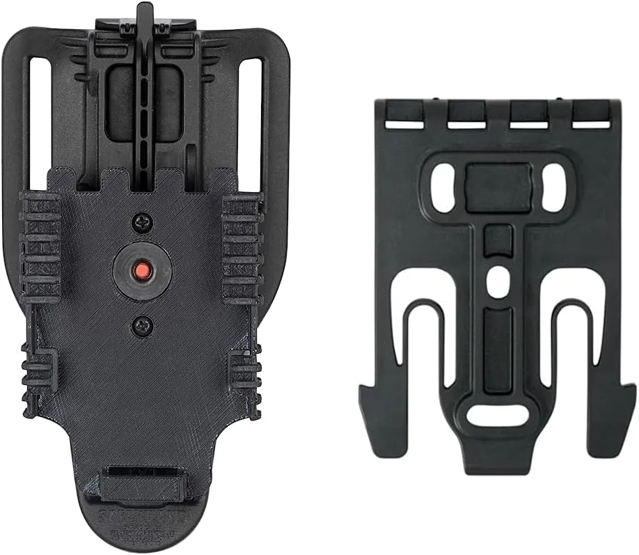 Safariland Unisex Adult Belt Holster and Quick Locking System Holster Fork Bundle