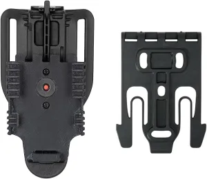 Safariland Unisex Adult Belt Holster and Quick Locking System Holster Fork Bundle
