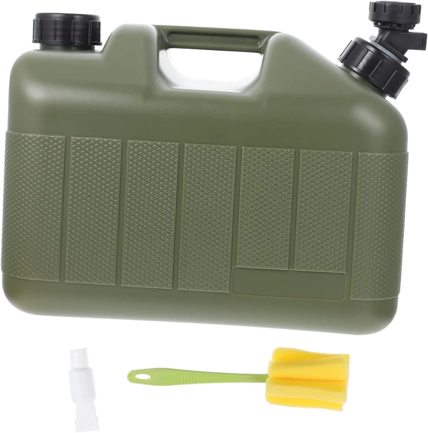 SAFIGLE 1 Set Capacity Portable Water Carrier Bucket with Faucet for Camping Hiking Self Driving Trips Lightweight Design Multi Functional for Liquids with Accessories
