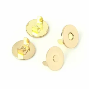 Sallie Tomato Magnetic Snap 3/4" Gold