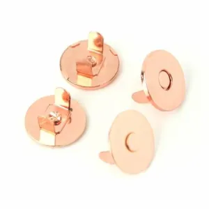 Sallie Tomato Magnetic Snap 3/4" Rose Gold