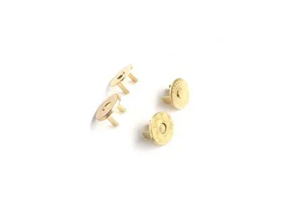 Sallie Tomato Magnetic Snap .5" Gold