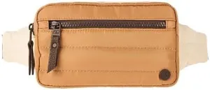 Samantha Brown To-Go Quilted Belt Bag (Taupe Colorblock)