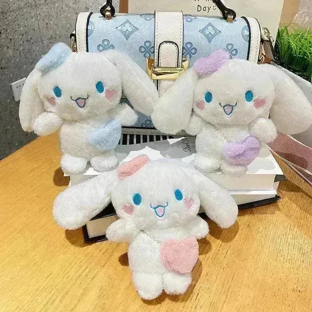 Sanrio Heart Plush Cinnamoroll Pendant