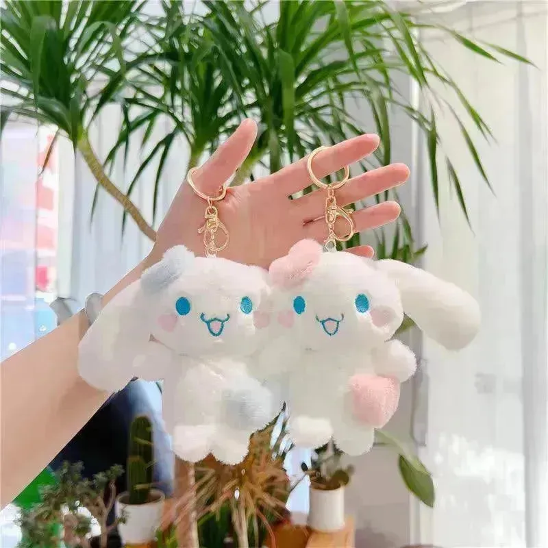 Sanrio Heart Plush Cinnamoroll Pendant