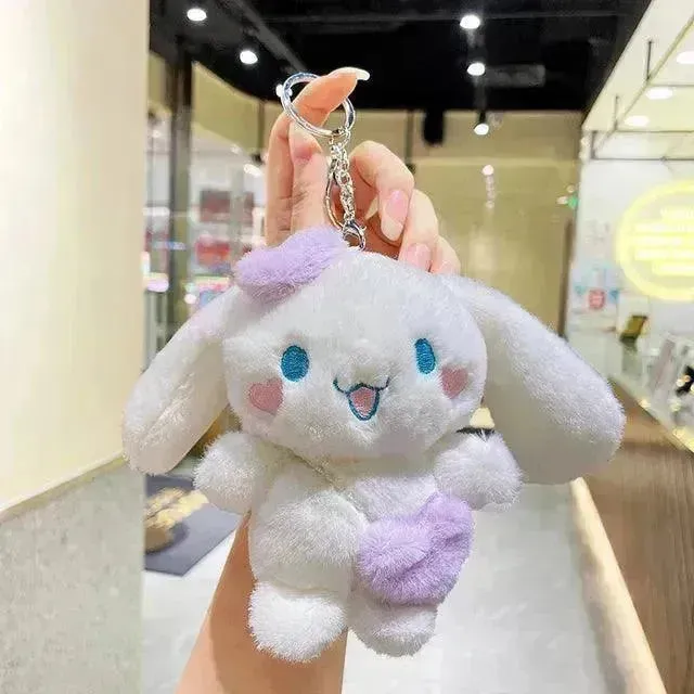 Sanrio Heart Plush Cinnamoroll Pendant