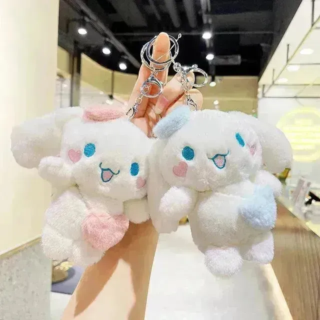 Sanrio Heart Plush Cinnamoroll Pendant