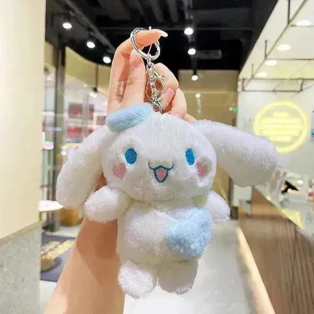 Sanrio Heart Plush Cinnamoroll Pendant