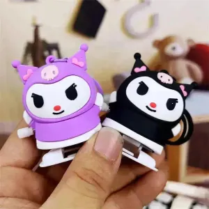 Sanrio Kuromi Winding Walking Keychain