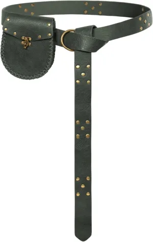 Scarlet Darkness Renaissance Belt Pouch Medieval Belts Pirate Viking Belt Renaissance Accessories