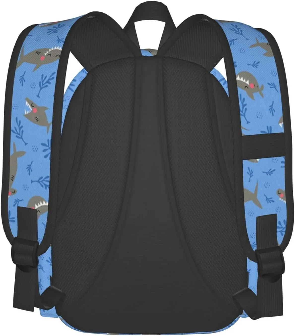 Shark Sea Animal Wild Seaweed Laptop Backpack Shoulder Bag Laptop Pack Travel Backpacks Commuter Back Pack Casual Daypack Bags With Side Pockets