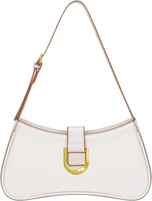 Shoulder Bag for Women Y2K Trendy Underarm Purse， Vegan Leather Clutch Hobo Handbags
