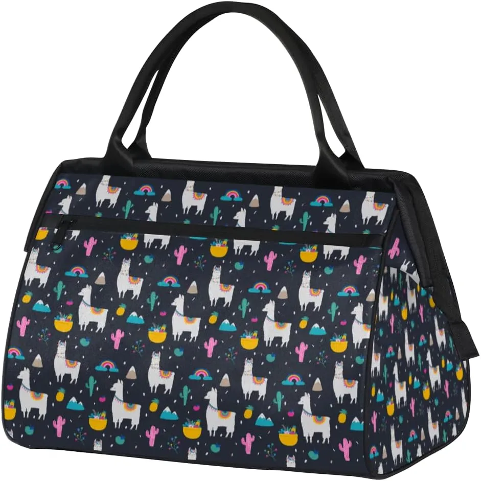Shoulder Tote Bag for Women, Tote Purse with Zipper Large Handbag for Travel Work Gym