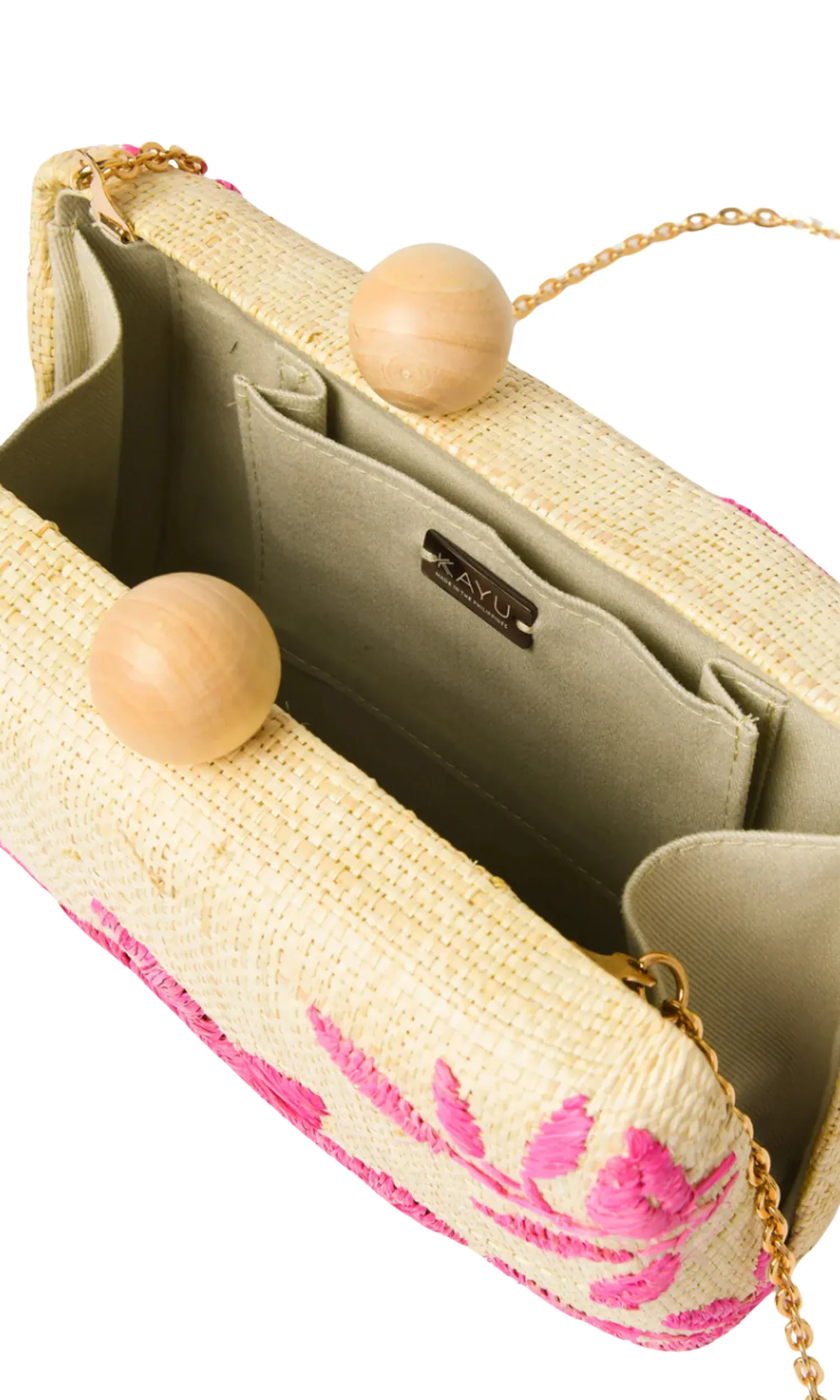 Sierra Raffia Clutch