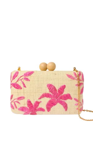 Sierra Raffia Clutch