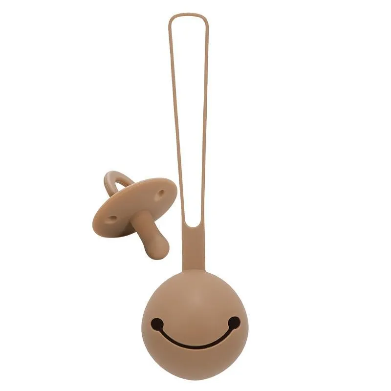 Silicone Pacifier Holder for Two Pacifiers Easy Clean
