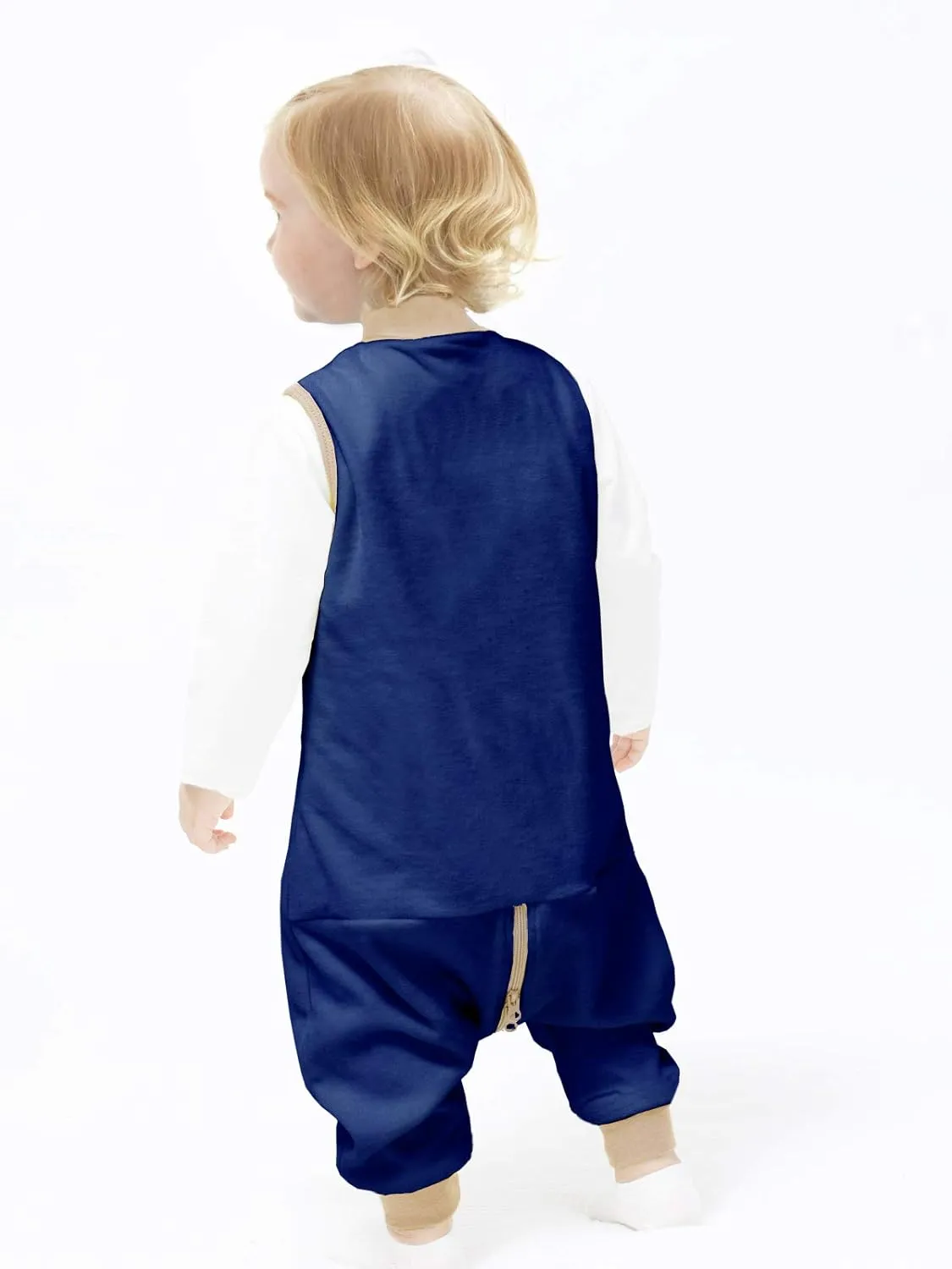 Sincere Baby Sleep Sack Spring Autumn Warm Infant Walking Sleeping Bag with Legs Wearable Blankets Pajamas 6M-4Years