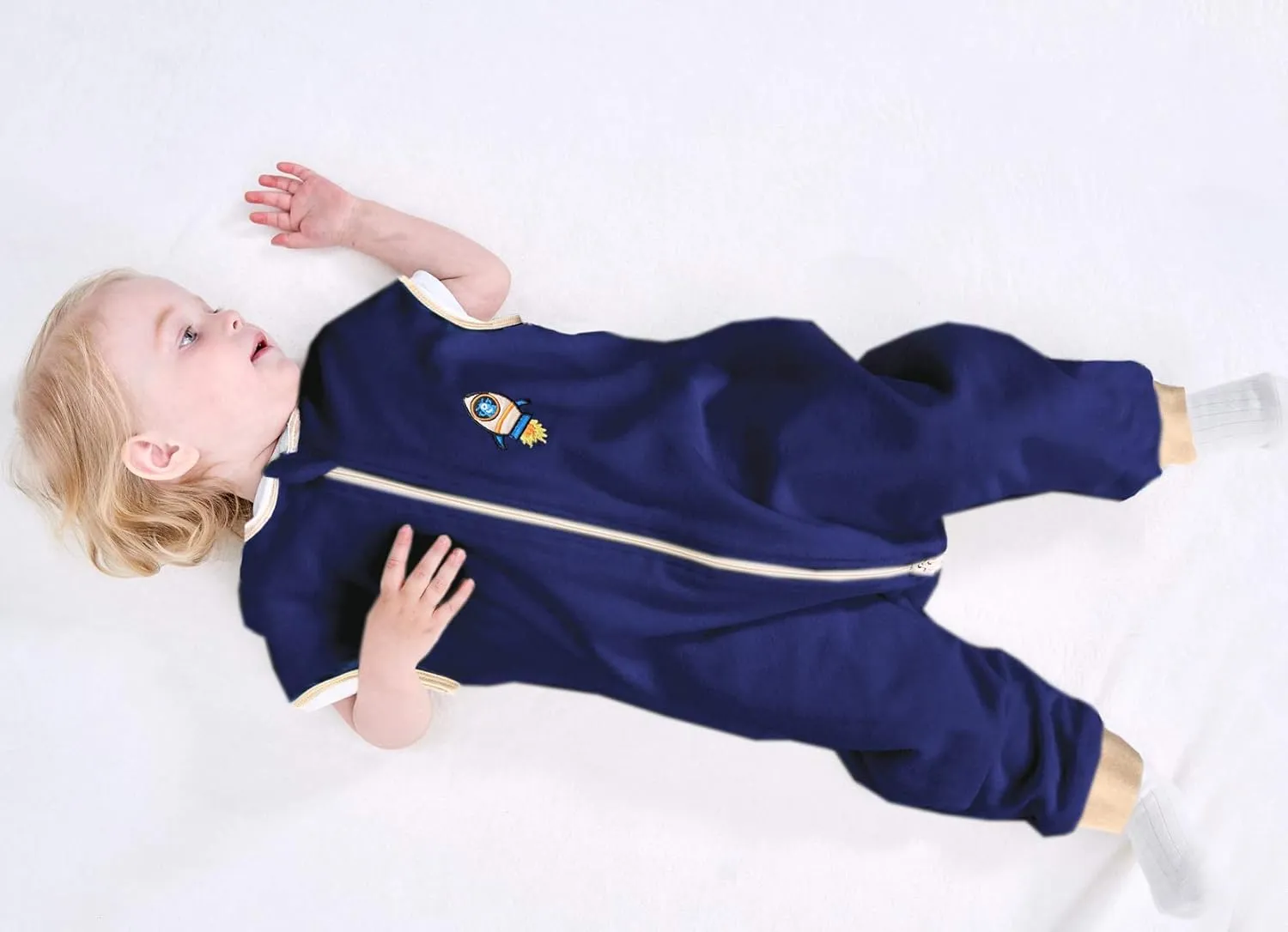 Sincere Baby Sleep Sack Spring Autumn Warm Infant Walking Sleeping Bag with Legs Wearable Blankets Pajamas 6M-4Years
