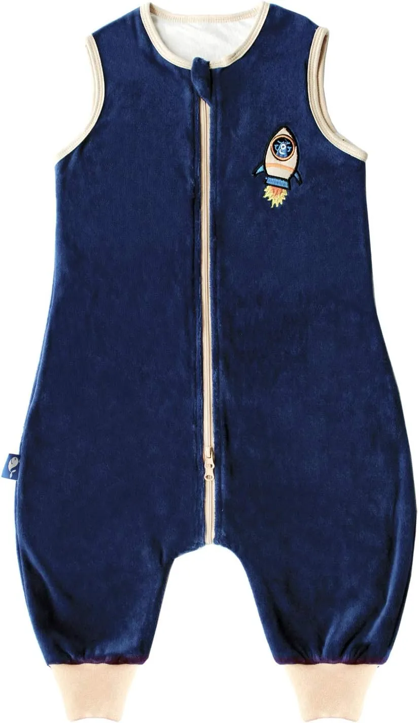 Sincere Baby Sleep Sack Spring Autumn Warm Infant Walking Sleeping Bag with Legs Wearable Blankets Pajamas 6M-4Years