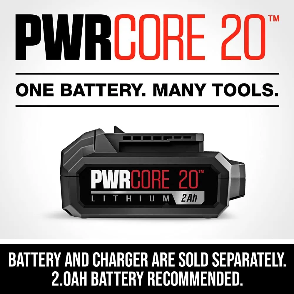 SKIL PWR CORE 20 20V Dual Head Flood Light, Tool Only, Battery and Charger Not Included-LH5534-00