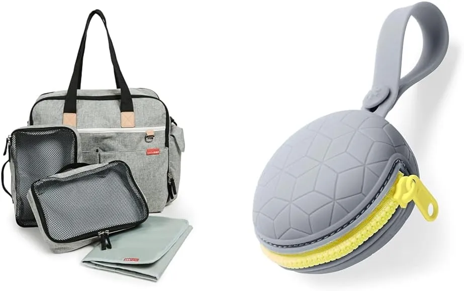 Skip Hop Weekender Overnight Bag and Travel Duffel Diaper Bag, Endless Weekender