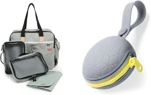 Skip Hop Weekender Overnight Bag and Travel Duffel Diaper Bag, Endless Weekender