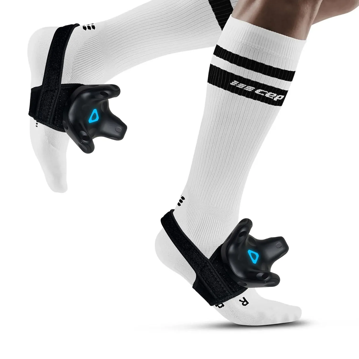 Skywin VR Tracker Straps for HTC Vive System Tracker Puck - Adjustable Straps for Feet Object and Full-Body Tracking in Virtual Reality (2 Feet Strap)