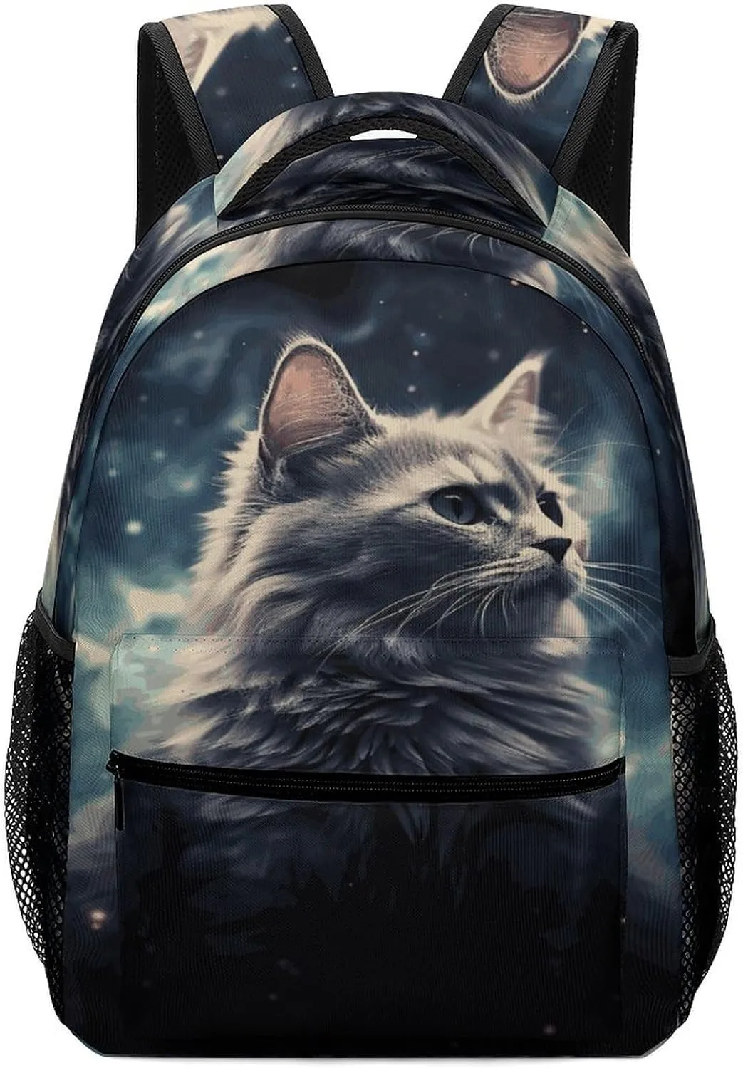 Small Backpacks Personalized Nebula Printing Travel Bag Lightweight Travel Backpack For Women Men