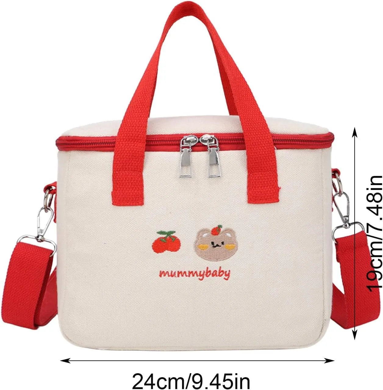 Small Diaper Bag - Travel Diaper Tote, Cute Nappy Organizer | Large Capacity Shoulder Diaper Pouch, Multifunctional Changing