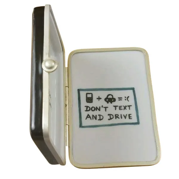 Smart Phone Limoges Porcelain Box