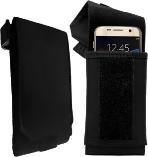 Smartphone Strap Pack - Backpack Shoulder Strap Pocket (Black) - Backpack Attachment for Search and Rescue, Hikers, Travelers, Students, and Commuters