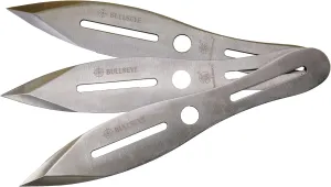 Smith & Wesson Bullseye Throwing Products with Full Tang Stainless Steel Design and Protective Nylon Sheaths for Recreation and Competition