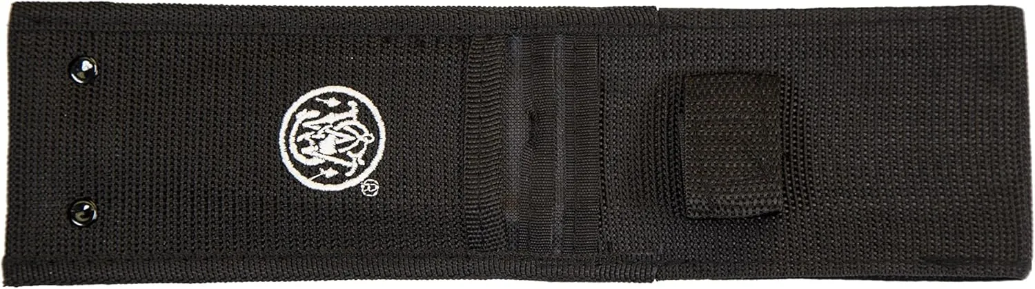 Smith & Wesson Bullseye Throwing Products with Full Tang Stainless Steel Design and Protective Nylon Sheaths for Recreation and Competition