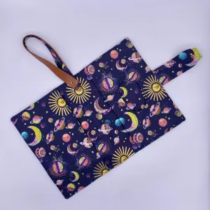 Solar System Diaper Clutch