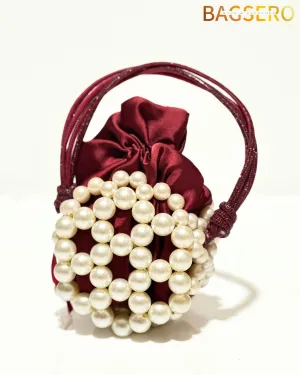 Sophisticated Pearl Clutch