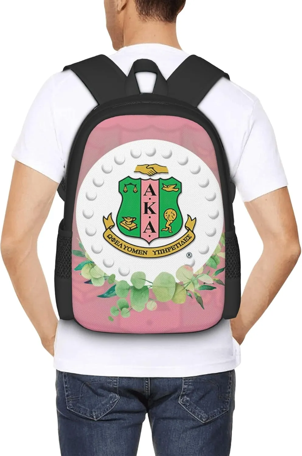 Sorority Multifunctional Backpack Large Travel Backpack for Men Women Computer Work Business Carry on Daypack