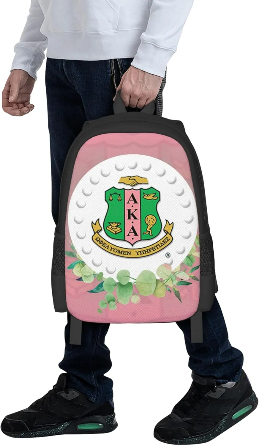 Sorority Multifunctional Backpack Large Travel Backpack for Men Women Computer Work Business Carry on Daypack